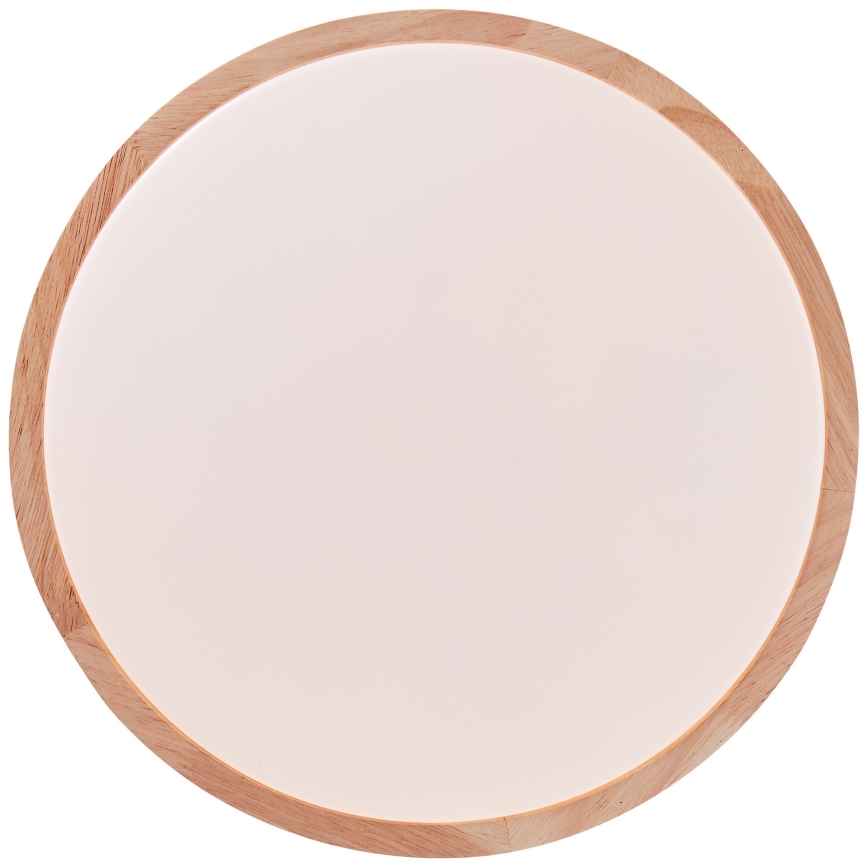 Brilliant - Plafón LED SLIMLINE LED/14W/230V 3000/4000K madera de caucho - FSC Certificado