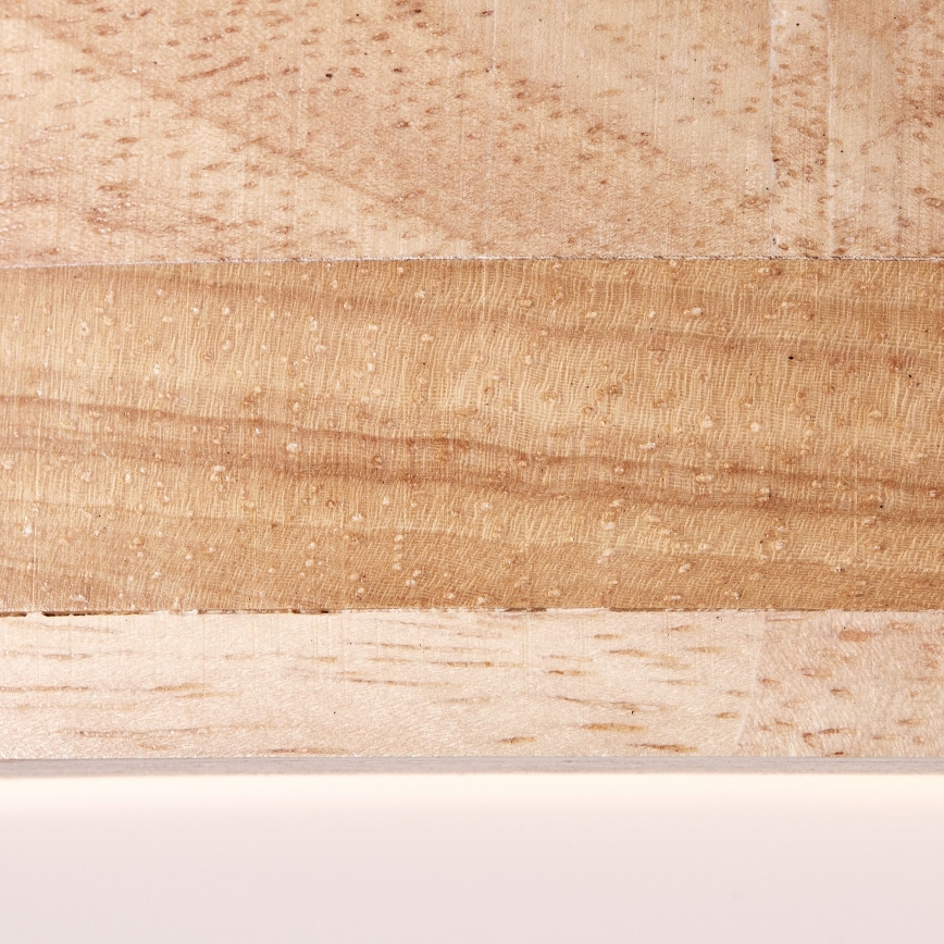 Brilliant - Plafón LED SLIMLINE LED/14W/230V 3000/4000K madera de caucho - FSC Certificado