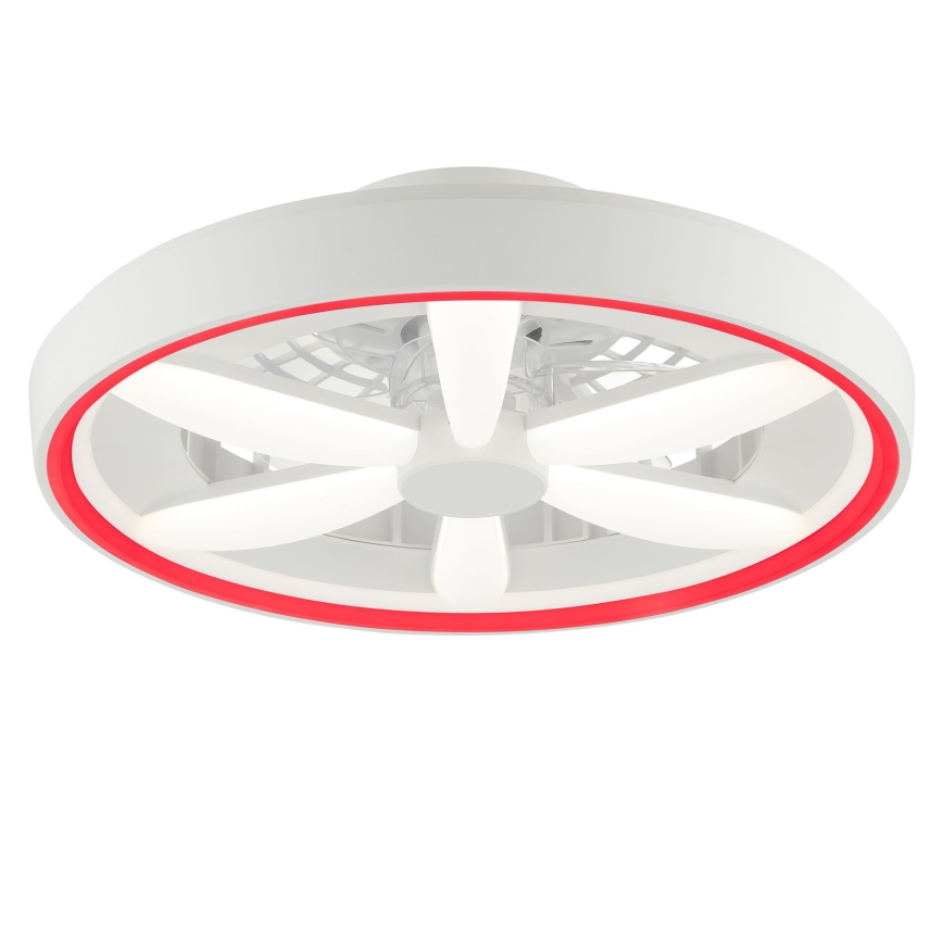 Brilliant - LED RGBW Ventilador de techo regulable con luz GAIANO LED/48W/230V 2700-6500K blanco + control remoto