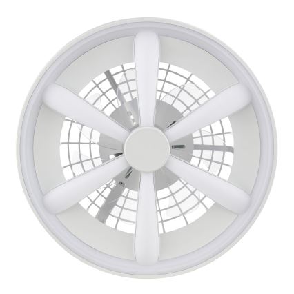 Brilliant - LED RGBW Ventilador de techo regulable con luz GAIANO LED/48W/230V 2700-6500K blanco + control remoto
