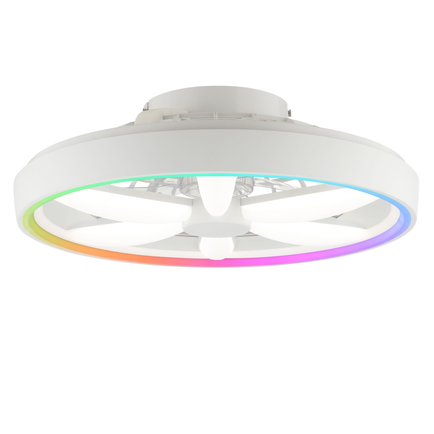 Brilliant - LED RGBW Ventilador de techo regulable con luz GAIANO LED/48W/230V 2700-6500K blanco + control remoto