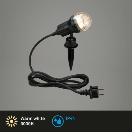 Brilo 3078-015 - Lámpara de exterior LED TERRA 1xGU10/3W/230V IP44