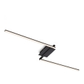 Brilo 3500-015 - Lámpara de techo LED STAFF 2xLED/6W/230V negro