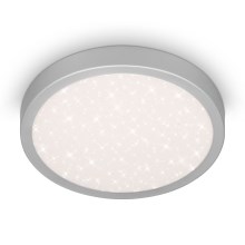 Brilo 3649-014 - Plafón LED de baño RUNA LED/18,5W/230V IP44 plata