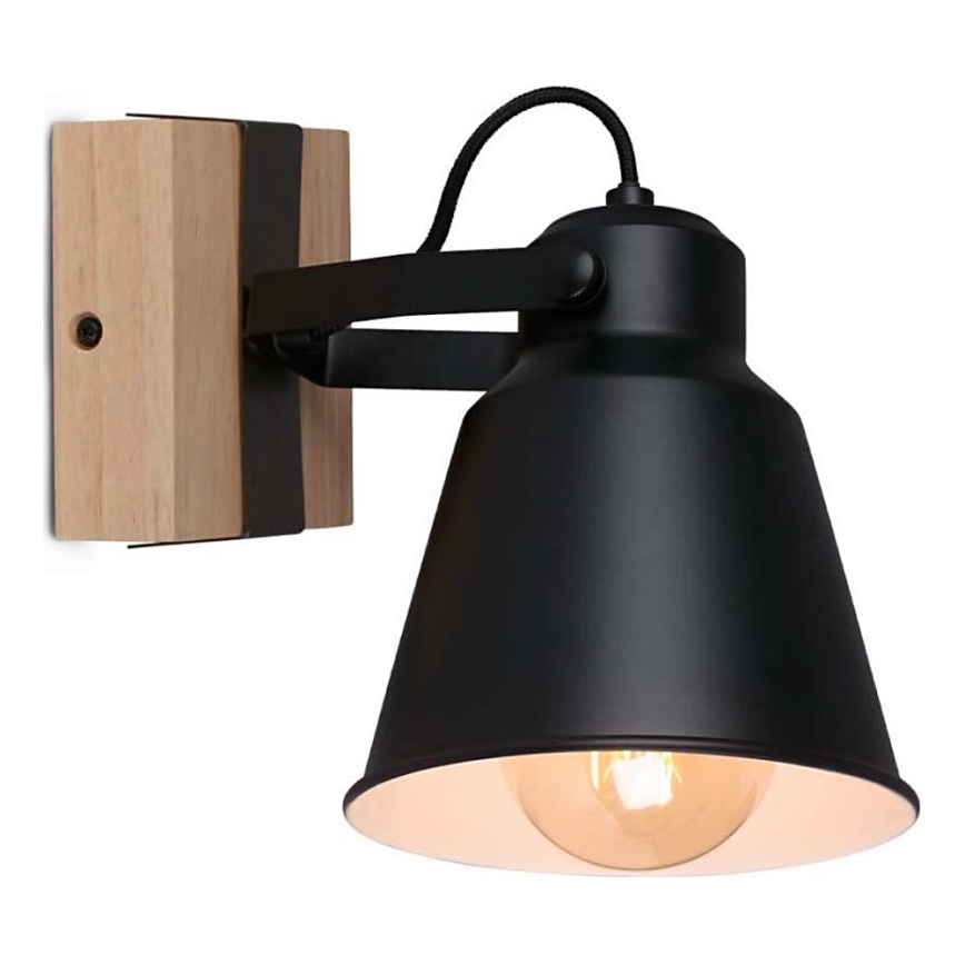 Brilo - Foco de pared TALLE  1xE27/40W/230V árbol de caucho
