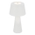 Brilo - Lámpara de mesa LED de exterior recargable y regulable LED/3,5W/5V IP44 blanco