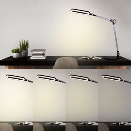 Brilo - Lámpara de mesa táctil LED regulable LED/6,6W/230V 3000/4000/6000K