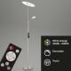 Brilo - Lámpara de pie LED regulable LED/29,5W/230V + LED/3,5W 3000-6000K + control remoto