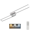 Brilo - Lámpara de techo LED regulable FRAME 2xLED/20W/230V 2700-5000K + control remoto