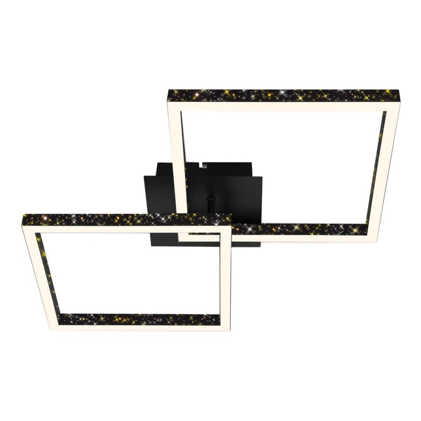 Brilo - Lámpara de techo LED regulable FRAME 2xLED/9W/230V