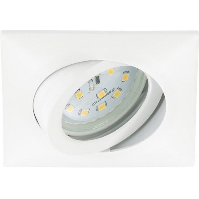 Brilo - Lámpara empotrable de baño LED LED/5W/230V IP23 blanco