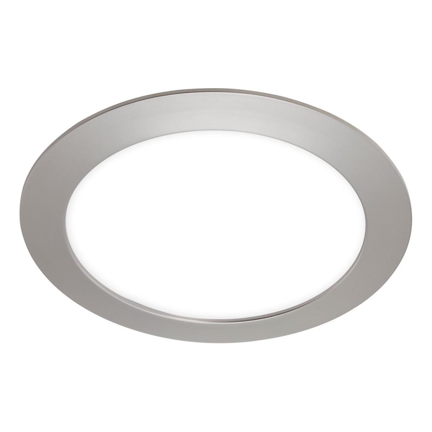 Brilo - Lámpara empotrable de baño LED regulable FLAT LED/12W/230V IP44
