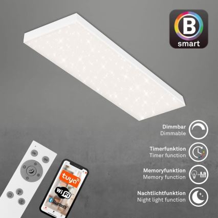 Brilo - Panel LED de superficie regulable FRAMELESS LED/28W/230V Wi-Fi Tuya + control remoto