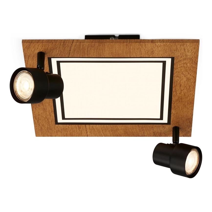 Brilo - Plafón LED LED/12W/230V + 2xGU10/9W 3000K