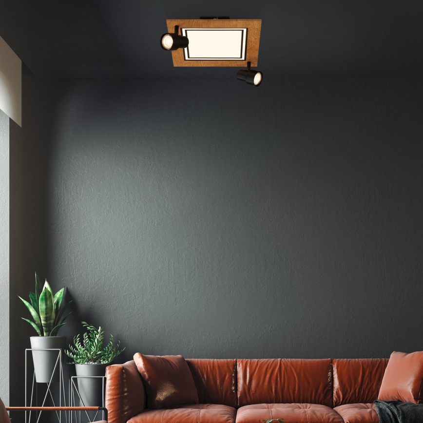 Brilo - Plafón LED LED/12W/230V + 2xGU10/9W 3000K