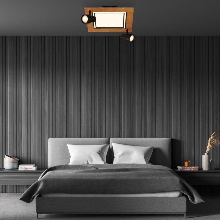 Brilo - Plafón LED LED/12W/230V + 2xGU10/9W 3000K