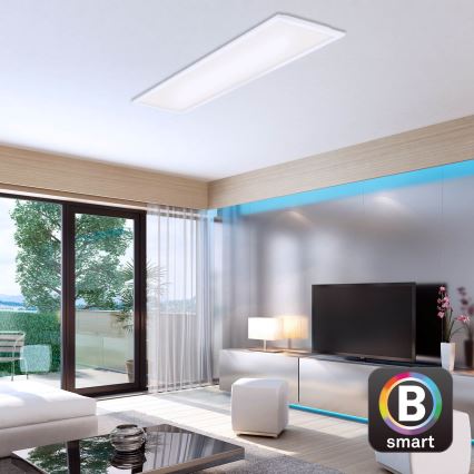 Brilo - Plafón LED regulable PIATTO LED/28W/230V 3000-6500K Wi-Fi Tuya + control remoto