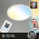 Brilo - Plafón LED regulable SLIM LED/22W/230V 2700-6500K Wi-Fi Tuya + control remoto