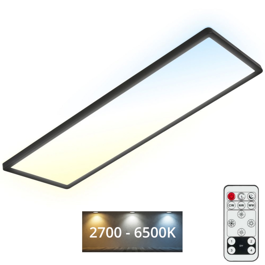 Brilo - Plafón LED regulable SLIM LED/23W/230V 2700-6500K + control remoto