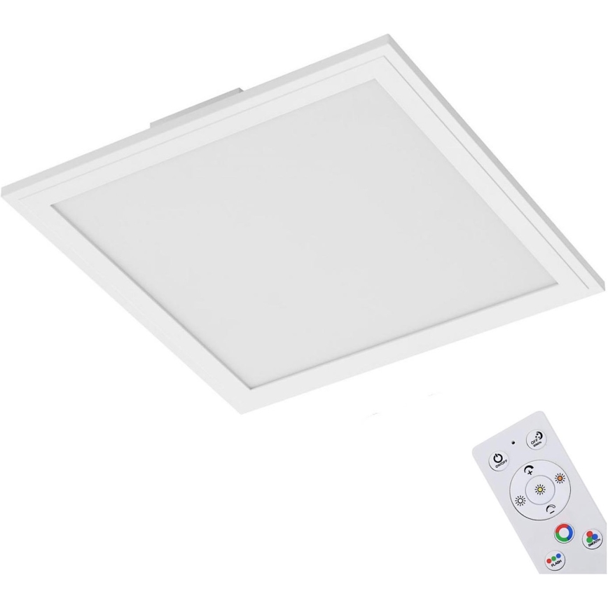 Brilo - Plafón LED RGB regulable COLOUR LED/15W/230V 3000-6500K + control remoto