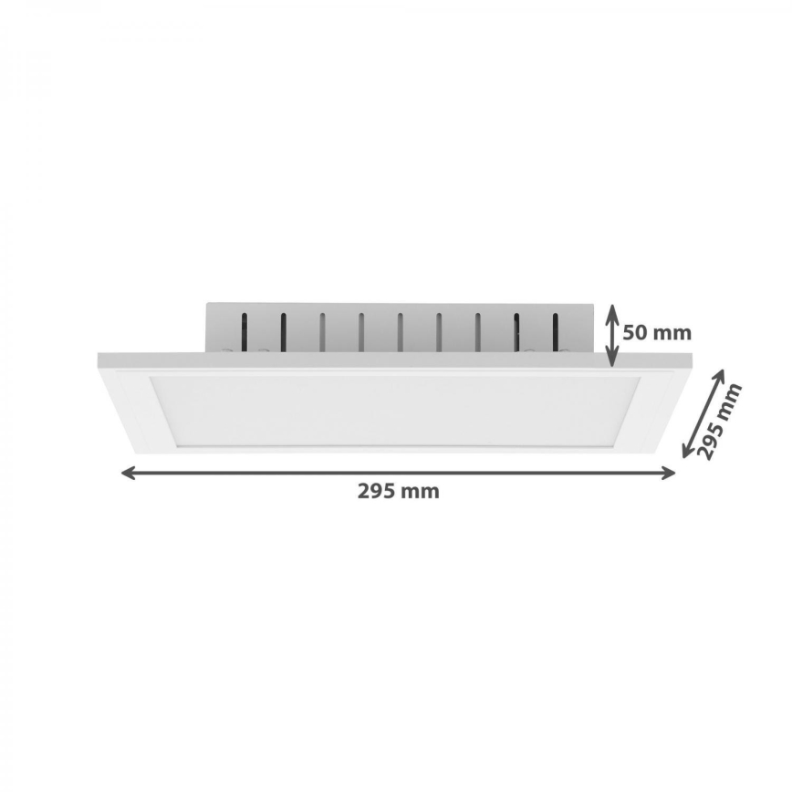 Brilo - Plafón LED RGB regulable COLOUR LED/15W/230V 3000-6500K + control remoto