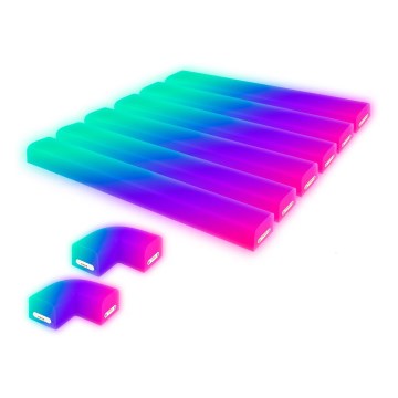 Brilo - Riel de luz regulable LED RGBIC Smart LED/24W/230V Wi-Fi Tuya