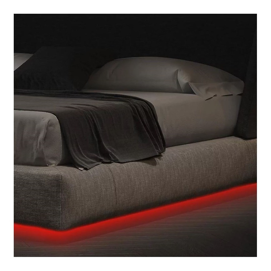 Brilo - Tira LED RGBW regulable 6,5m LED/22W/230V + control remoto