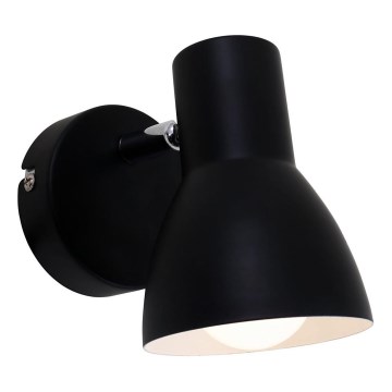 Briloner 10698889 - Foco de pared 1xE14/25W/230V negro