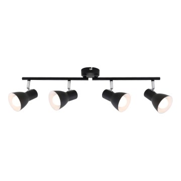 Briloner 10698890 - Foco 4xE14/25W/230V negro