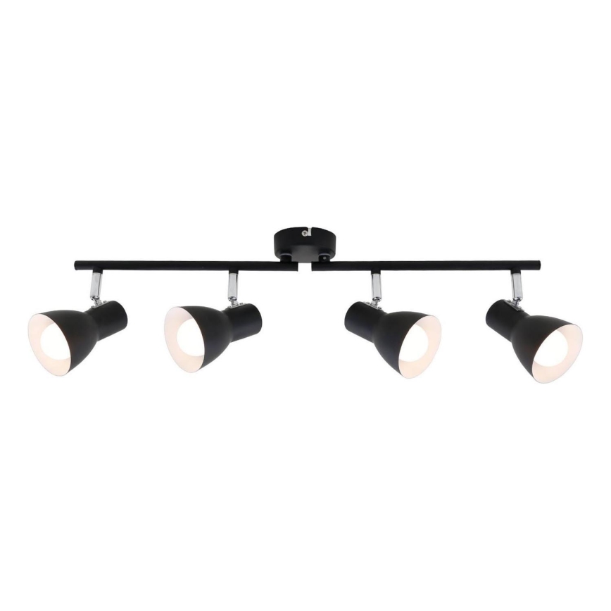 Briloner 10698890 - Foco 4xE14/25W/230V negro