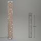 Briloner 1388-011 - Lámpara LED de pie STARRY SKY LED/12W/230V marrón