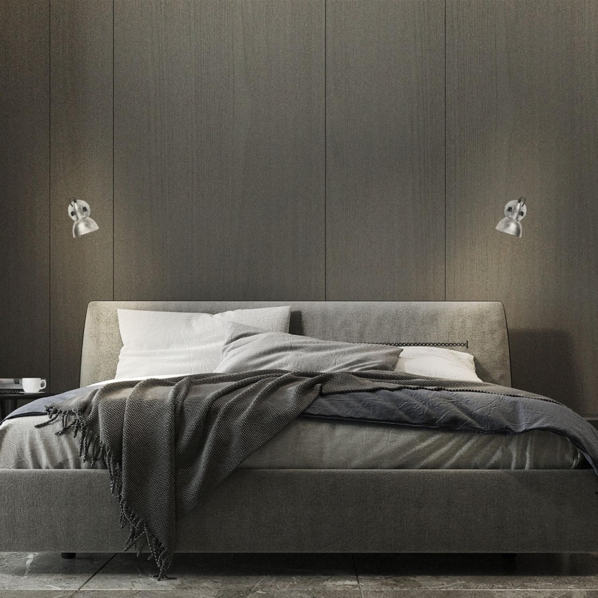Briloner 2049-014 - Foco de pared RETRO 1xE14/40W/230V gris