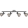Briloner 2049-044 - Foco RETRO 4xE14/40W/230V gris
