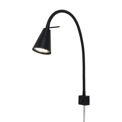 Briloner 2080-015 - Aplique LED COMFORT LIGHT 1xGU10/5W/230V negro