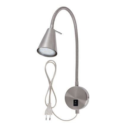 Briloner 2082-012 - Aplique LED COMFORT LIGHT 1xGU10/5W/230V cromo mate