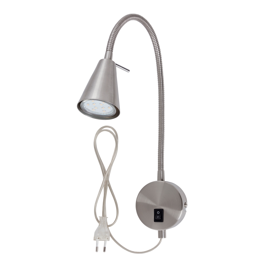 Briloner 2082-012 - Aplique LED COMFORT LIGHT 1xGU10/5W/230V cromo mate