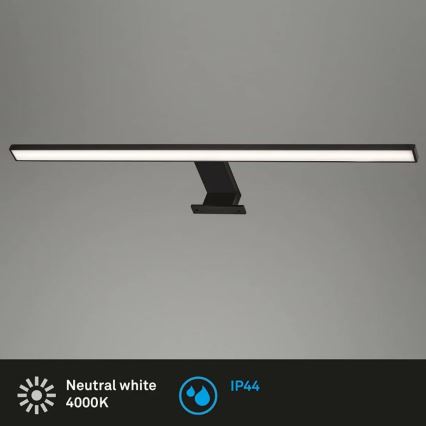 Briloner 2104-115 - Iluminación LED para espejos de baño DUN LED/8W/230V 60 cm IP44