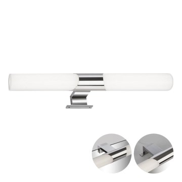 Briloner 2113-118 - Iluminación LED para espejos de baño LED/12W/230V IP44 47 cm cromo brillante
