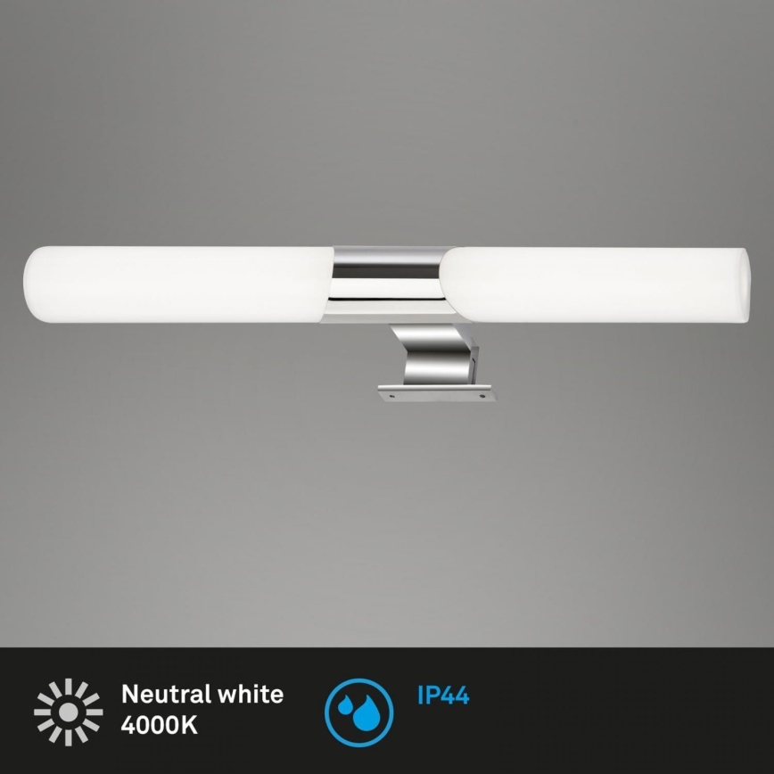 Briloner 2113-118 - Iluminación LED para espejos de baño LED/12W/230V IP44 47 cm cromo brillante