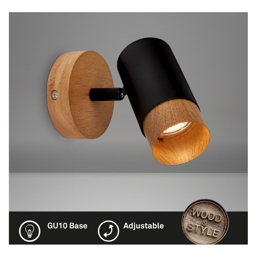 Briloner 2144015 - Foco de pared SPOT 1xGU10/9W/230V