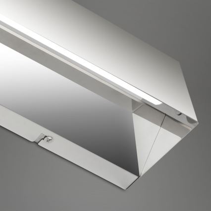 Briloner 2204-018 - Aplique LED para exterior LED/8W/230V IP44 cromo brillante