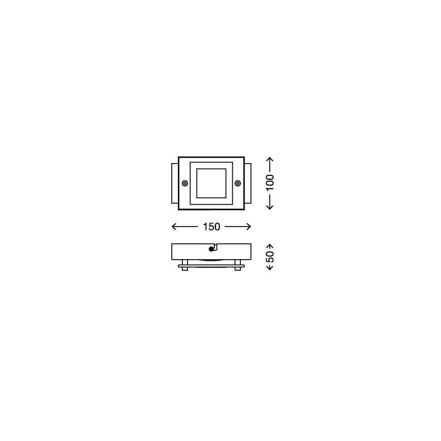 Briloner - 2213-018 - Plafón LED de baño SPLASH LED/4,5W/230V IP44