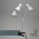 Briloner 2615-014P - Lámpara LED con pinza GRIP LED/2,5W/230V plateado