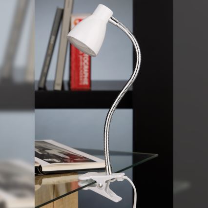 Briloner 2615-016P - Lámpara LED con pinza GRIP LED/2,5W/230V blanco