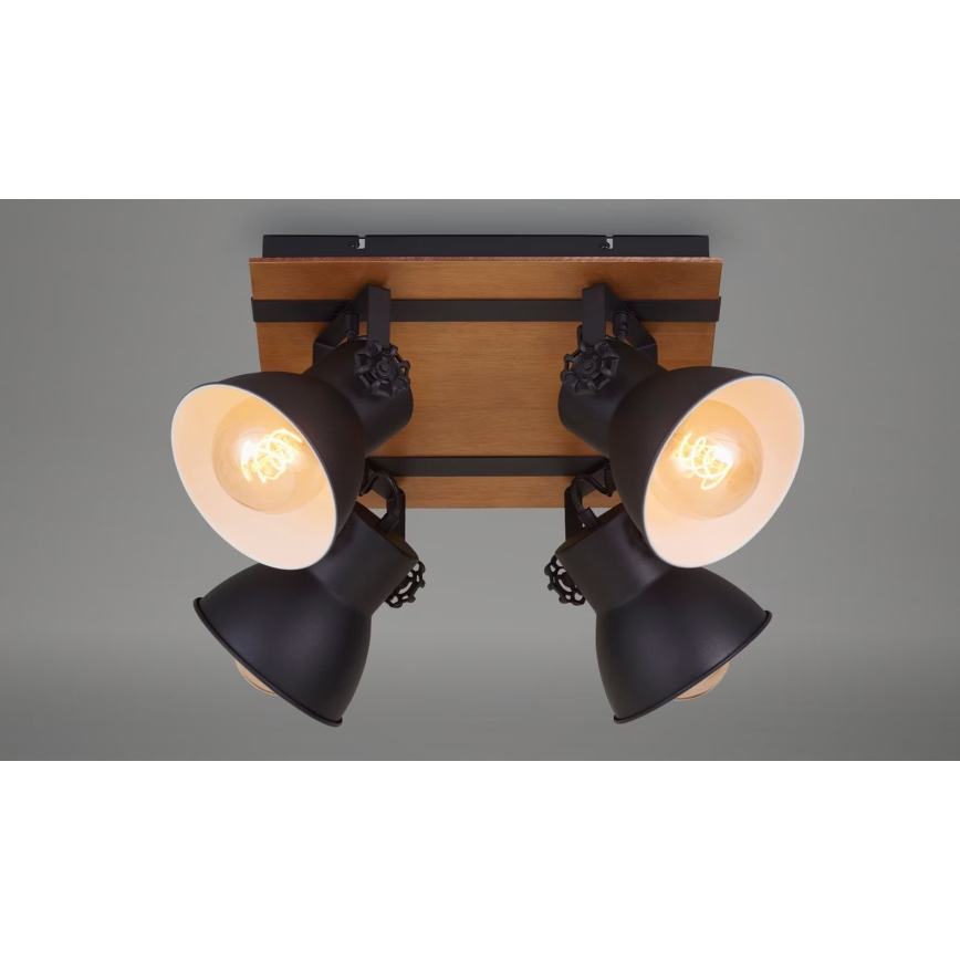 Briloner 2742-045 - Foco 4xE27/40W/230V