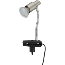 Briloner 2877-012P - Lámpara de mesa LED con clip SIMPLE 1xGU10/3W/230V