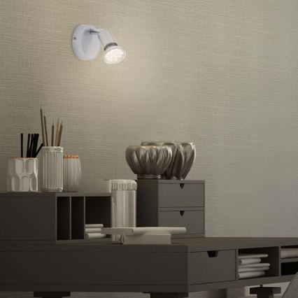 Briloner 2906-014 - Foco LED de pared PICCO 1xGU10/3W/230V
