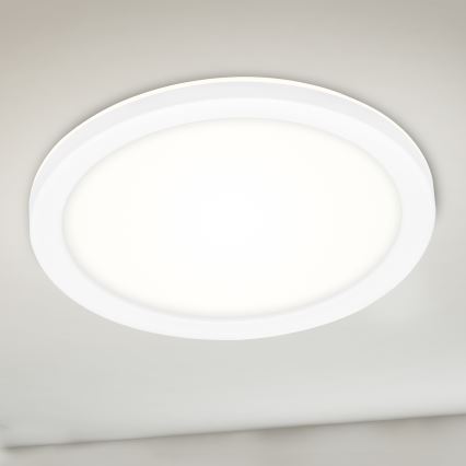 Briloner 3008-016 - Plafón LED LED/8W/230V diá. 21 cm blanco IP44