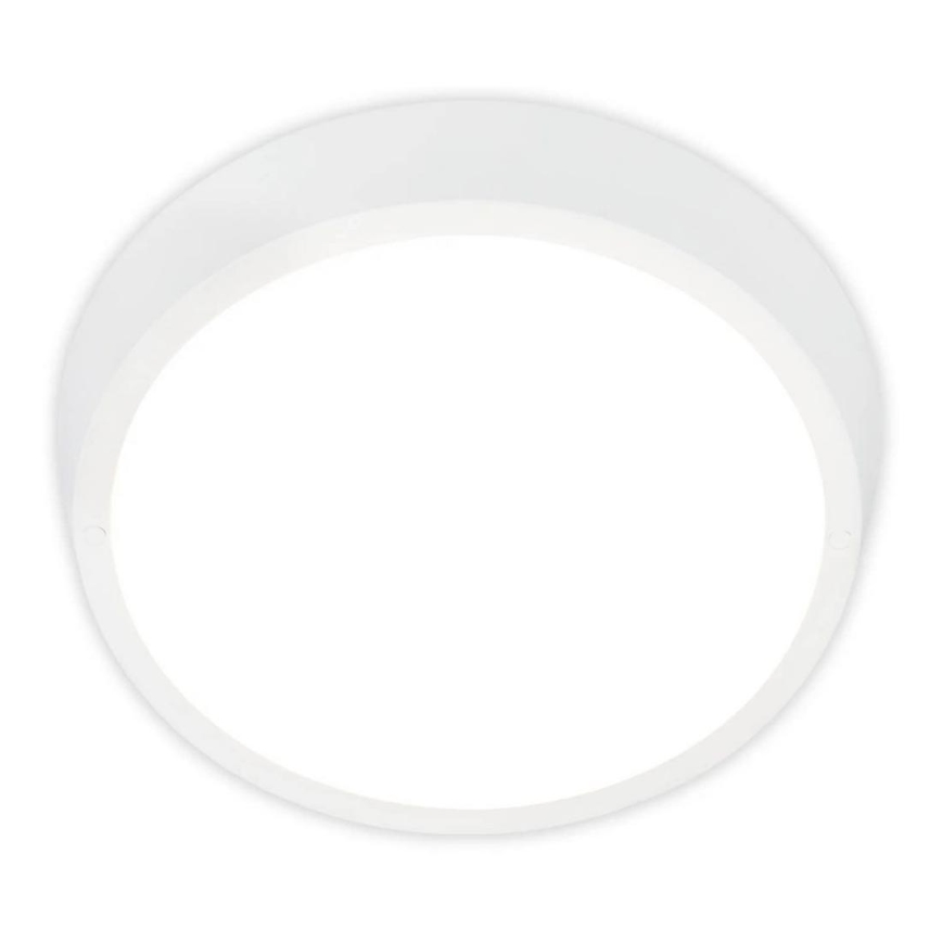 Briloner 3018-016 - Plafón LED de exterior HAGEN LED/24W/230V 4000K IP44 blanco