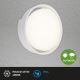 Briloner 3019-016 - Aplique LED para exterior GENUA LED/18W/230V IP44 blanco